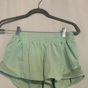 Green Lulu shorts